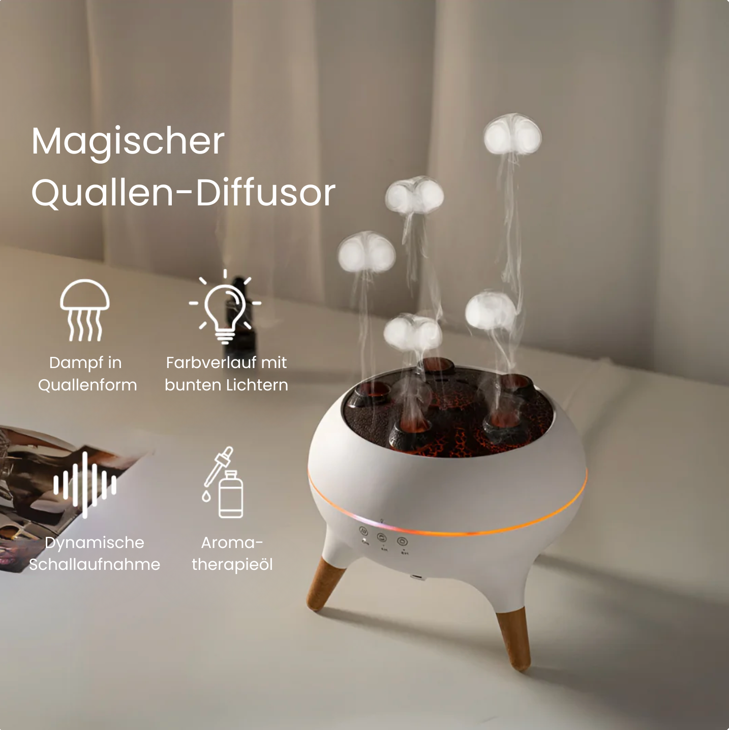 JellyFuser | Beruhigender Quallen Diffusor