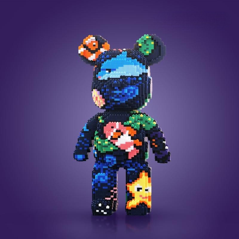 Bären Micro Bricks | Bauabenteuer Set