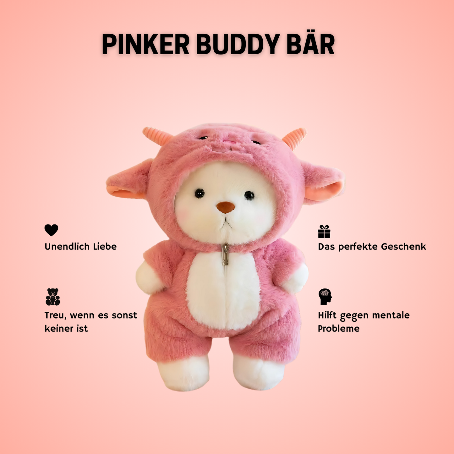 MiniBuddy | Der kuscheligste Teddy